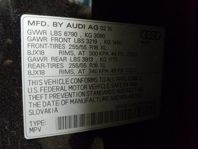 Photo 9 VIN: WA1CGAFE3FD017940 - AUDI Q7 