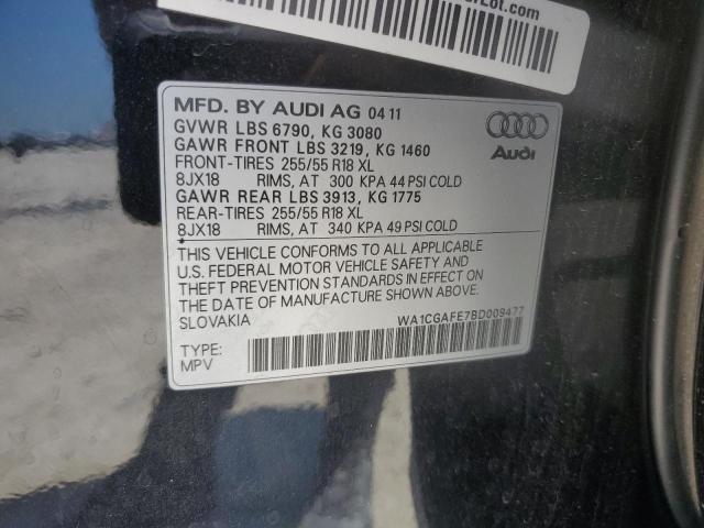 Photo 11 VIN: WA1CGAFE7BD009477 - AUDI Q7 