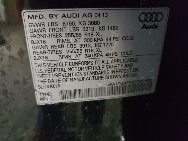 Photo 9 VIN: WA1CGAFEXDD014692 - AUDI Q7 PREMIUM 