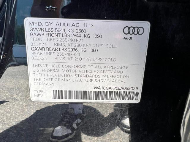 Photo 14 VIN: WA1CGAFP0EA059029 - AUDI SQ5 