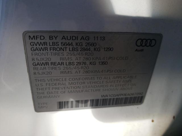 Photo 12 VIN: WA1CGAFP0EA067292 - AUDI SQ5 