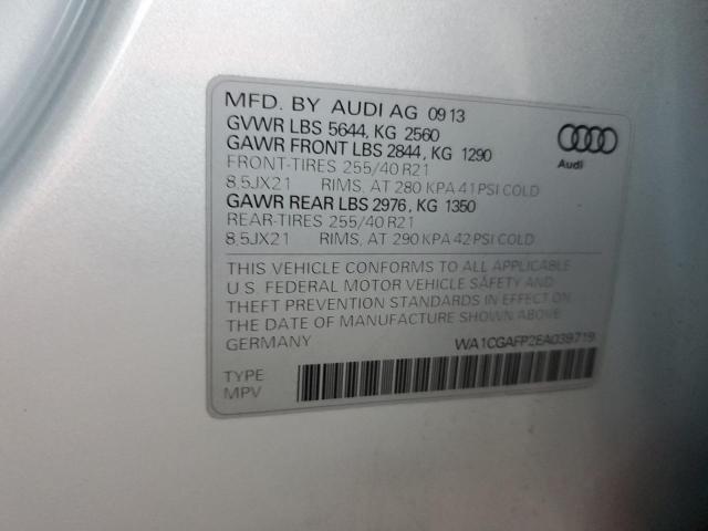 Photo 12 VIN: WA1CGAFP2EA039719 - AUDI SQ5 