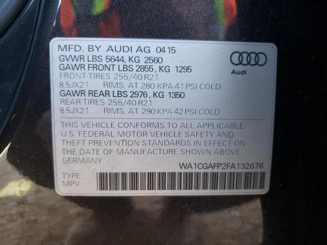 Photo 11 VIN: WA1CGAFP2FA132676 - AUDI SQ5 