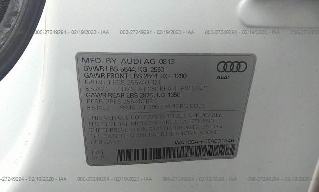 Photo 8 VIN: WA1CGAFP5EA031646 - AUDI SQ5 