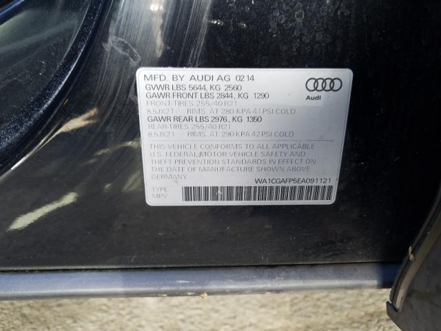 Photo 9 VIN: WA1CGAFP5EA091121 - AUDI SQ5 PREMIU 