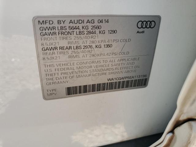 Photo 11 VIN: WA1CGAFP5EA113196 - AUDI SQ5 