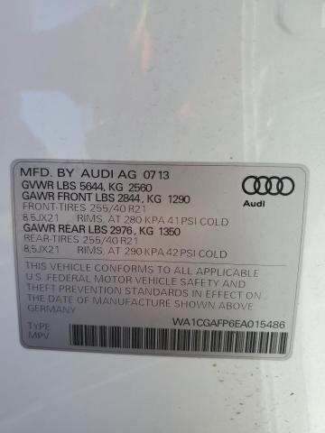 Photo 12 VIN: WA1CGAFP6EA015486 - AUDI SQ5 