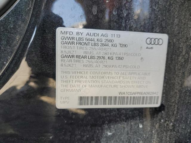 Photo 11 VIN: WA1CGAFP6EA062842 - AUDI SQ5 