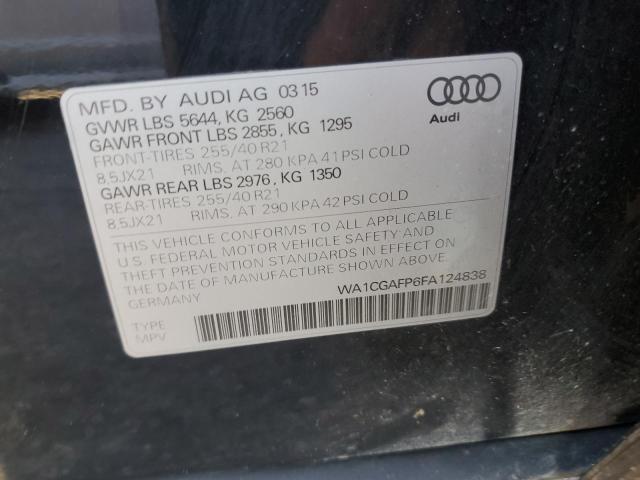 Photo 11 VIN: WA1CGAFP6FA124838 - AUDI SQ5 