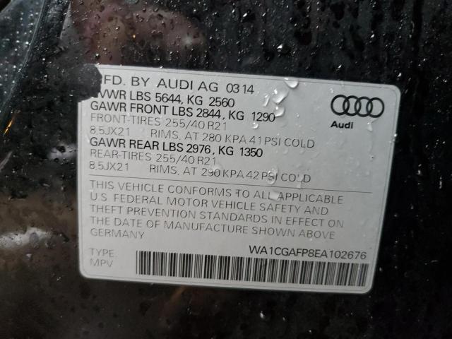 Photo 9 VIN: WA1CGAFP8EA102676 - AUDI SQ5 PREMIU 