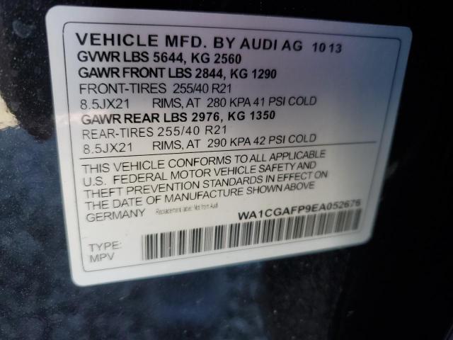 Photo 11 VIN: WA1CGAFP9EA052676 - AUDI SQ5 PREMIU 