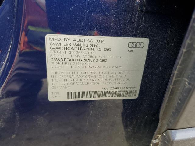 Photo 11 VIN: WA1CGAFP9EA103223 - AUDI SQ5 