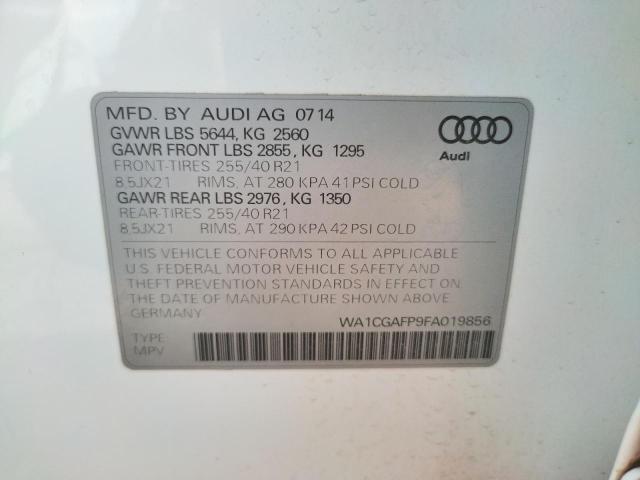 Photo 13 VIN: WA1CGAFP9FA019856 - AUDI SQ5 PREMIU 