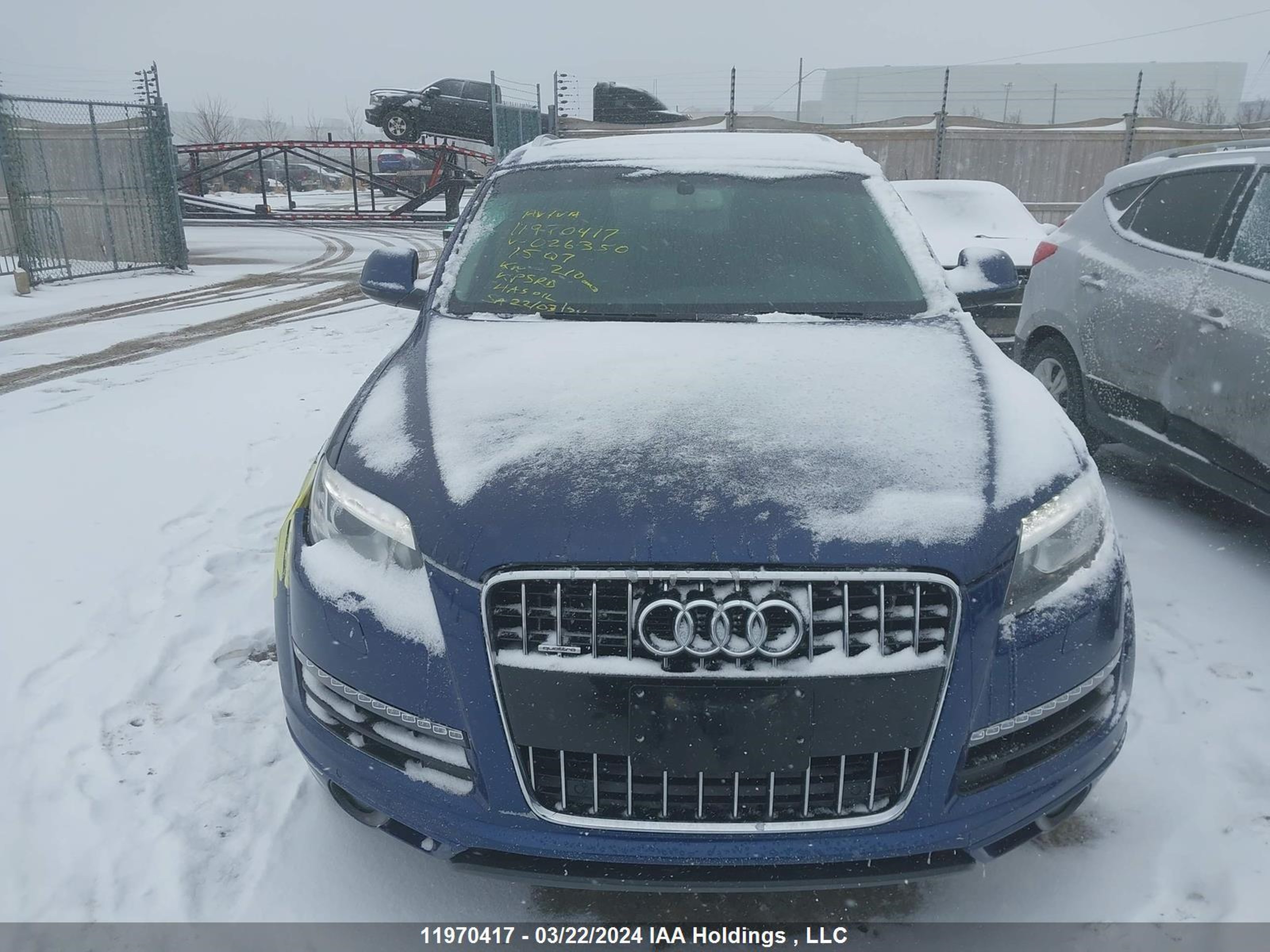 Photo 11 VIN: WA1CGCFE0FD026350 - AUDI Q7 