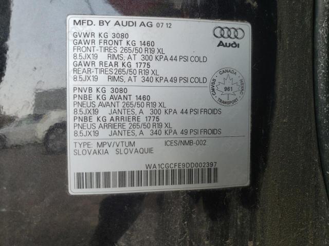 Photo 13 VIN: WA1CGCFE9DD002397 - AUDI Q7 PREMIUM 