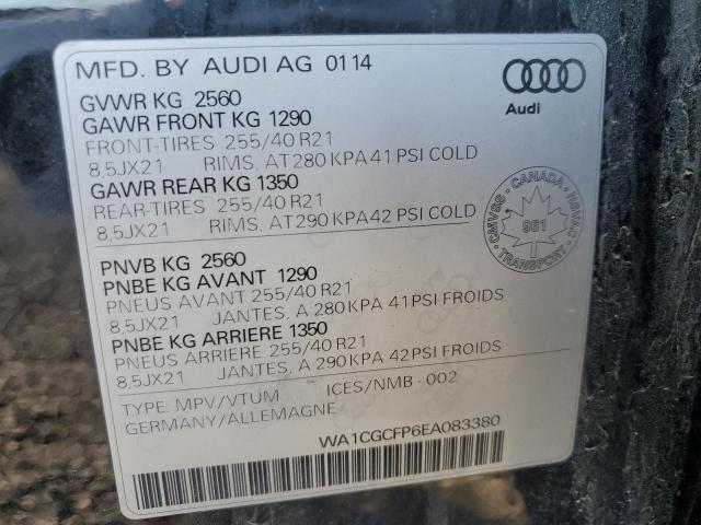 Photo 13 VIN: WA1CGCFP6EA083380 - AUDI SQ5 PREMIU 