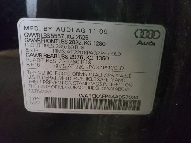 Photo 9 VIN: WA1CKAFP4AA057034 - AUDI Q5 PREMIUM 