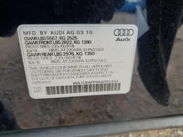 Photo 11 VIN: WA1CKAFP4AA092494 - AUDI Q5 