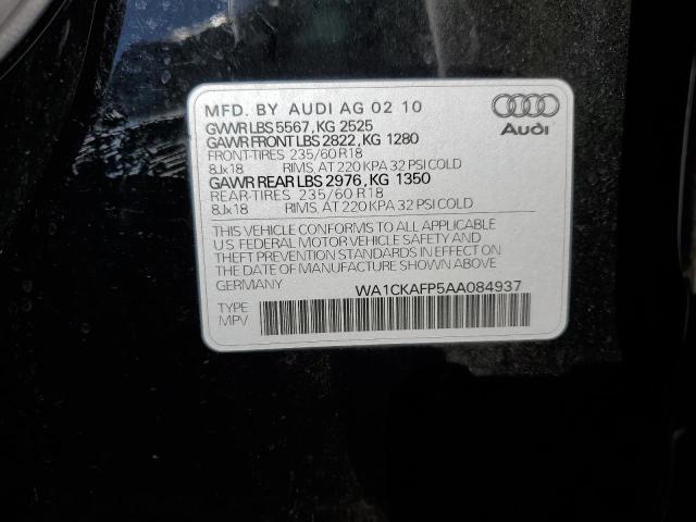 Photo 12 VIN: WA1CKAFP5AA084937 - AUDI Q5 PREMIUM 