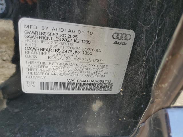 Photo 11 VIN: WA1CKAFP8AA068702 - AUDI Q5 