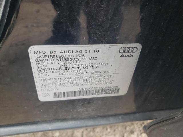 Photo 12 VIN: WA1CKAFP9AA074699 - AUDI Q5 