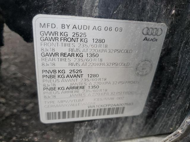 Photo 12 VIN: WA1CKCFP2AA007583 - AUDI Q5 PREMIUM 