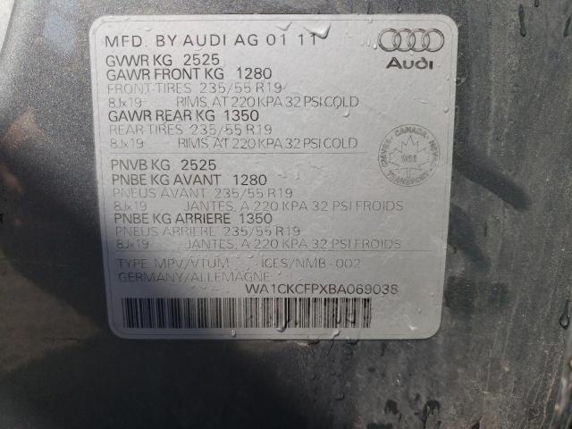 Photo 12 VIN: WA1CKCFPXBA069038 - AUDI Q5 PREMIUM 