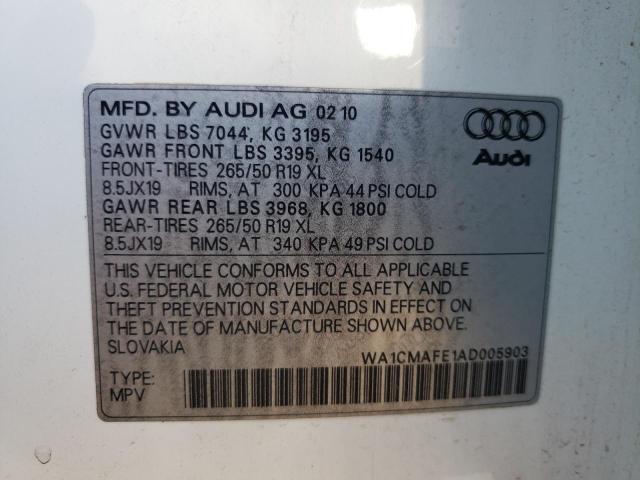 Photo 12 VIN: WA1CMAFE1AD005903 - AUDI Q7 PREMIUM 