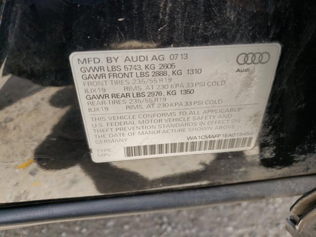 Photo 9 VIN: WA1CMAFP1EA019454 - AUDI Q5 TDI PRE 