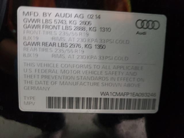 Photo 9 VIN: WA1CMAFP1EA093246 - AUDI Q5 