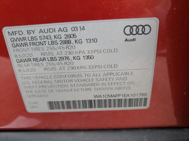 Photo 11 VIN: WA1CMAFP1EA101765 - AUDI Q5 