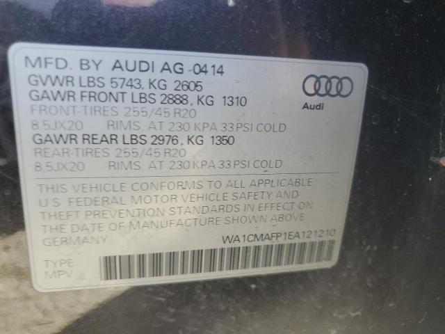 Photo 12 VIN: WA1CMAFP1EA121210 - AUDI Q5 TDI PRE 