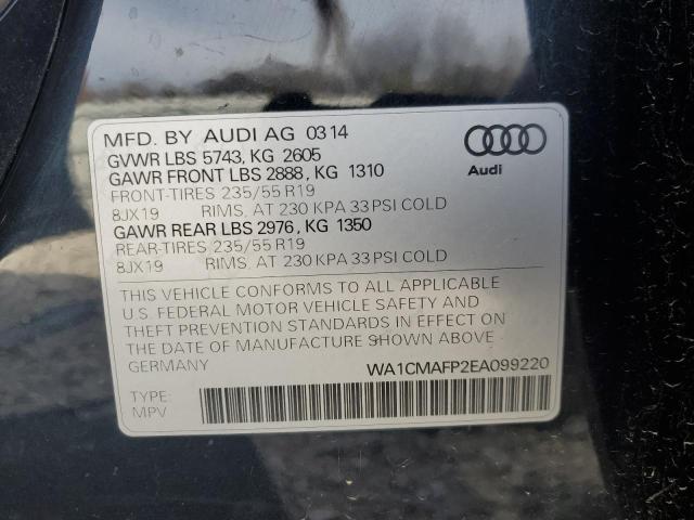 Photo 12 VIN: WA1CMAFP2EA099220 - AUDI Q5 TDI PRE 