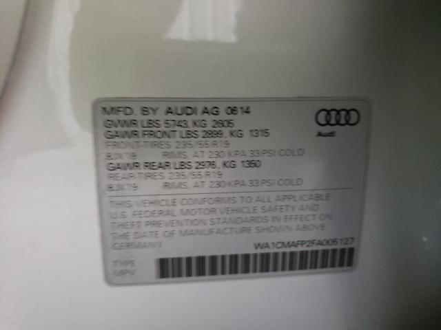 Photo 9 VIN: WA1CMAFP2FA005127 - AUDI Q5 