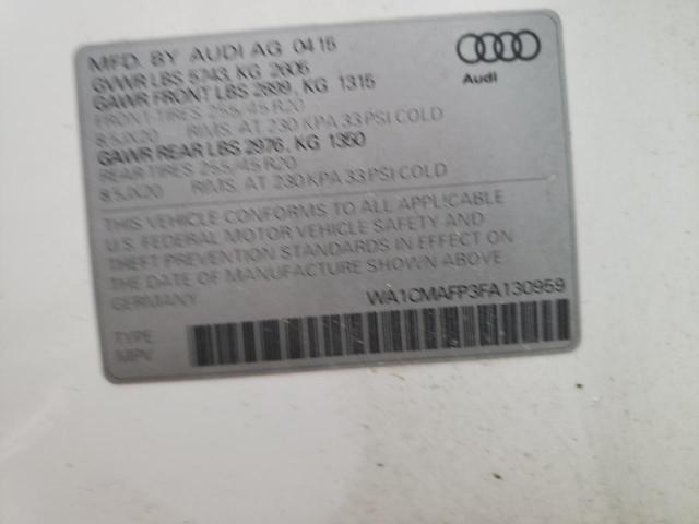 Photo 9 VIN: WA1CMAFP3FA130959 - AUDI Q5 