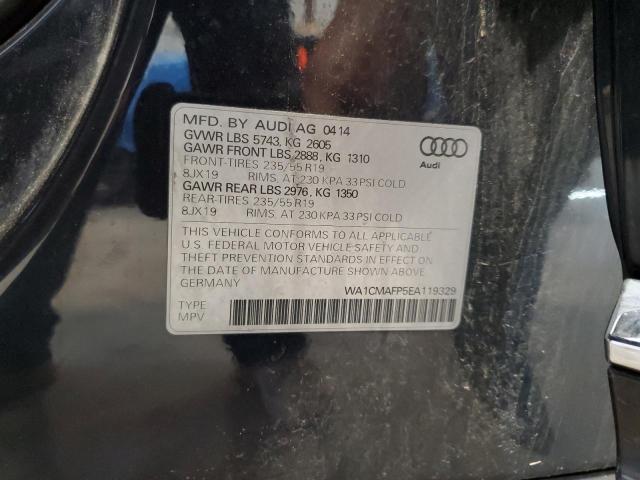 Photo 11 VIN: WA1CMAFP5EA119329 - AUDI Q5 TDI PRE 