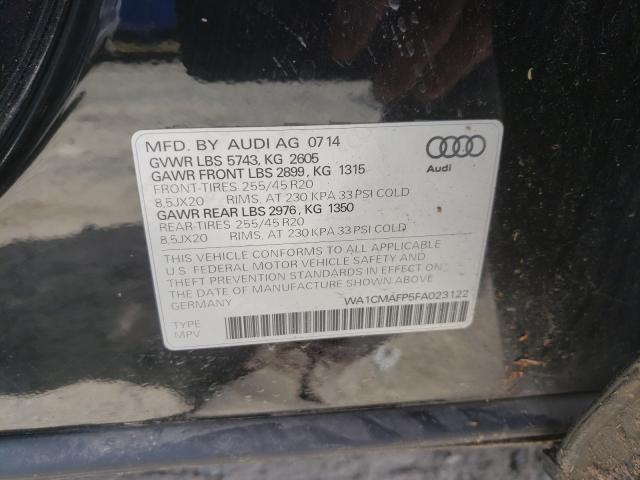 Photo 9 VIN: WA1CMAFP5FA023122 - AUDI Q5 