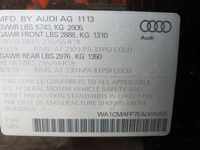 Photo 9 VIN: WA1CMAFP7EA066455 - AUDI Q5 