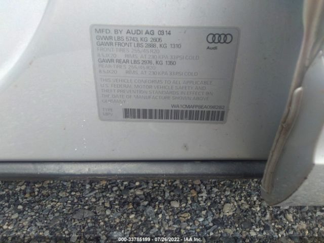 Photo 8 VIN: WA1CMAFP8EA098282 - AUDI Q5 