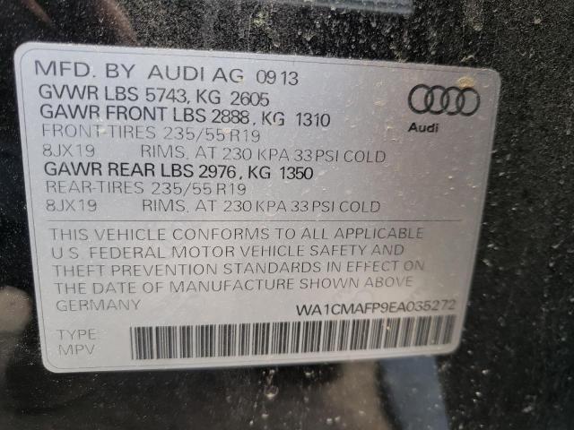 Photo 9 VIN: WA1CMAFP9EA035272 - AUDI Q5 TDI PRE 