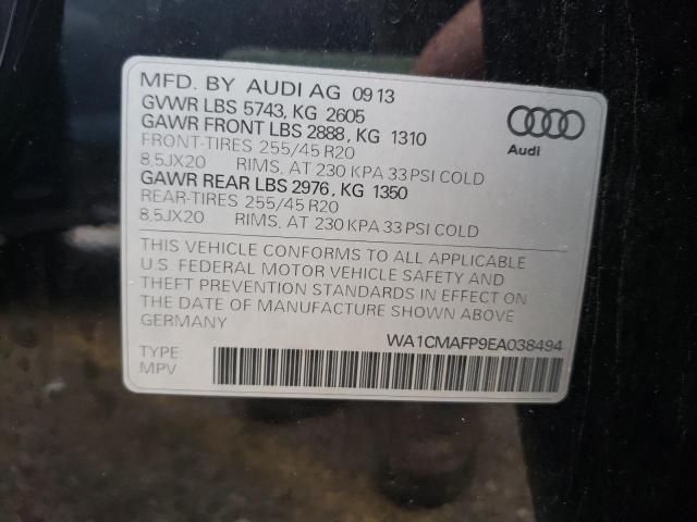 Photo 11 VIN: WA1CMAFP9EA038494 - AUDI Q5 