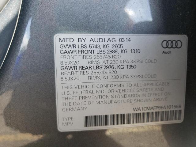 Photo 9 VIN: WA1CMAFP9EA101559 - AUDI Q5 