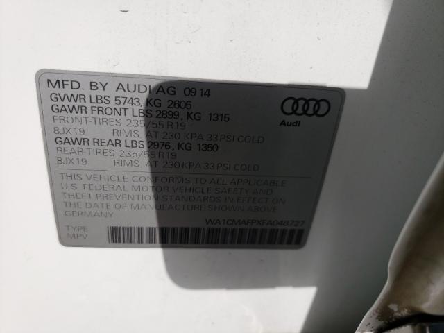 Photo 9 VIN: WA1CMAFPXFA048727 - AUDI Q5 