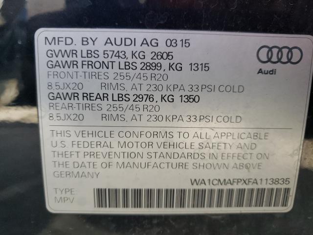 Photo 9 VIN: WA1CMAFPXFA113835 - AUDI Q5 