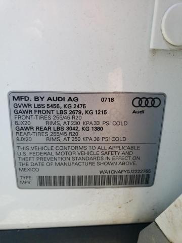 Photo 11 VIN: WA1CNAFY0J2222765 - AUDI Q5 