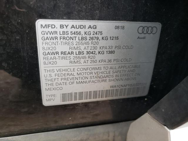 Photo 12 VIN: WA1CNAFY0J2227223 - AUDI Q5 PRESTIG 