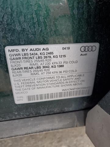 Photo 11 VIN: WA1CNAFY0K2094402 - AUDI Q5 