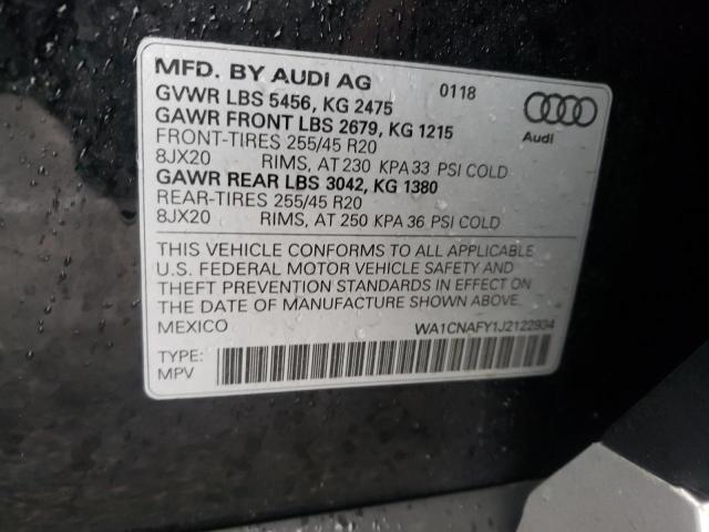 Photo 12 VIN: WA1CNAFY1J2122934 - AUDI Q5 PRESTIG 