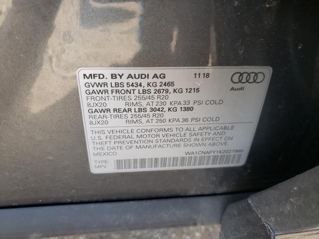 Photo 9 VIN: WA1CNAFY1K2027968 - AUDI Q5 