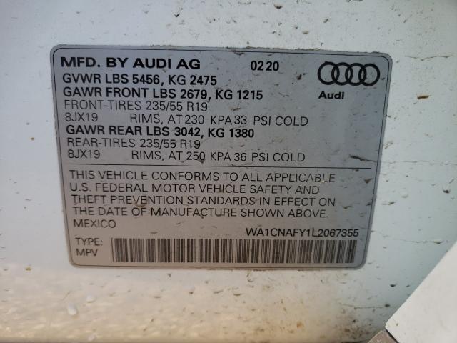 Photo 9 VIN: WA1CNAFY1L2067355 - AUDI Q5 PRESTIG 